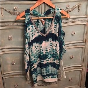 Juicy Couture Tie Dye Blouse